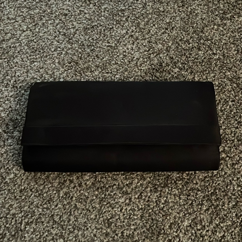 Small black clutch